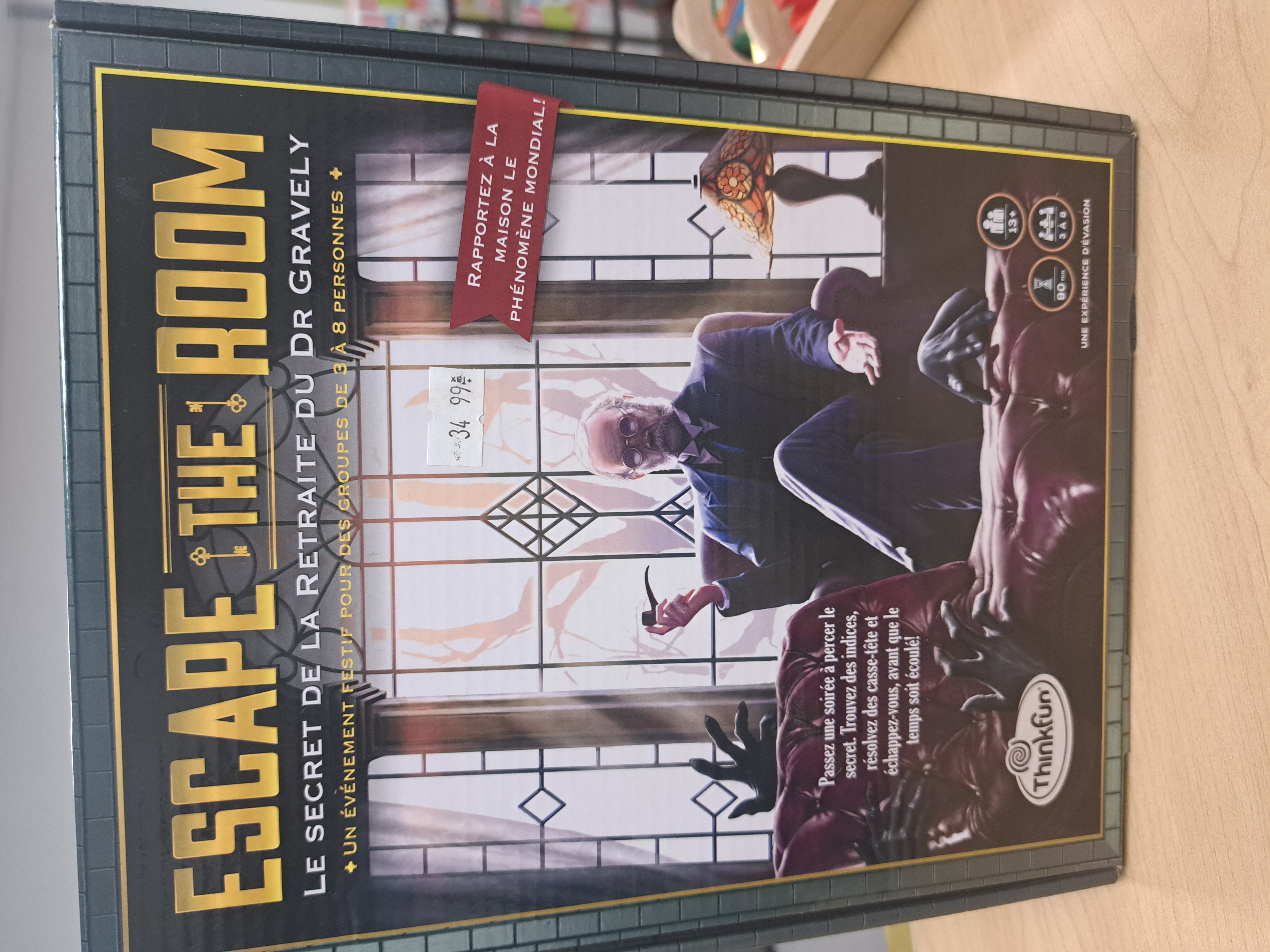 escape the room - le secret de la retraite du dr gravely